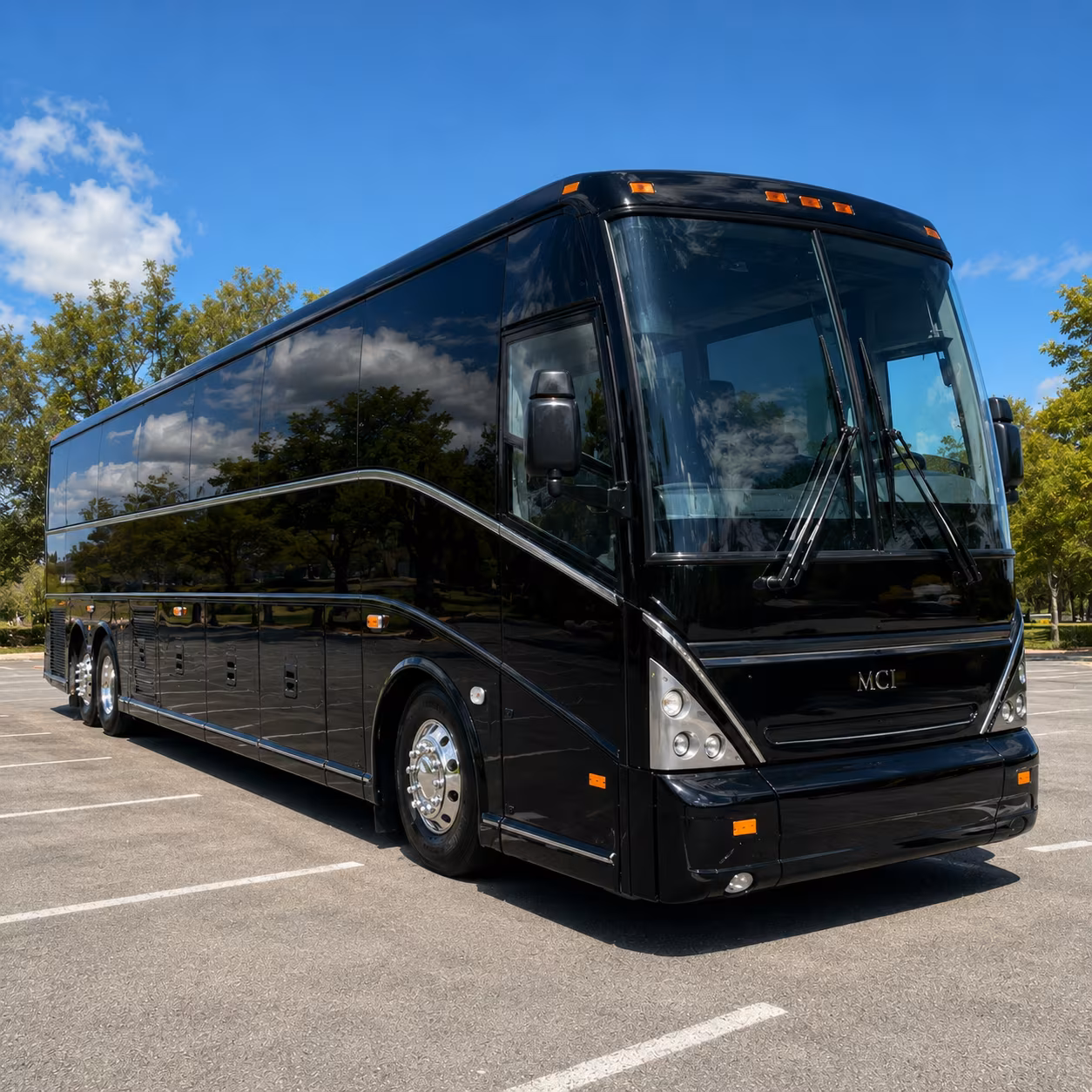 compare charter buses for corporate transfers to orlando international airport