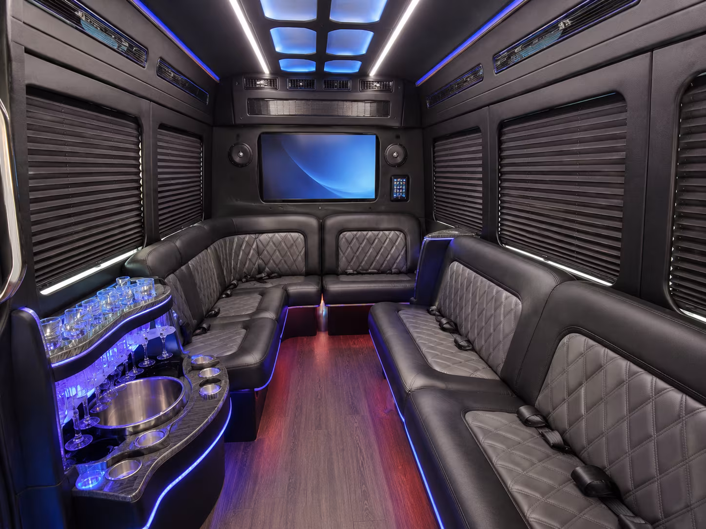 melbourne party bus interior